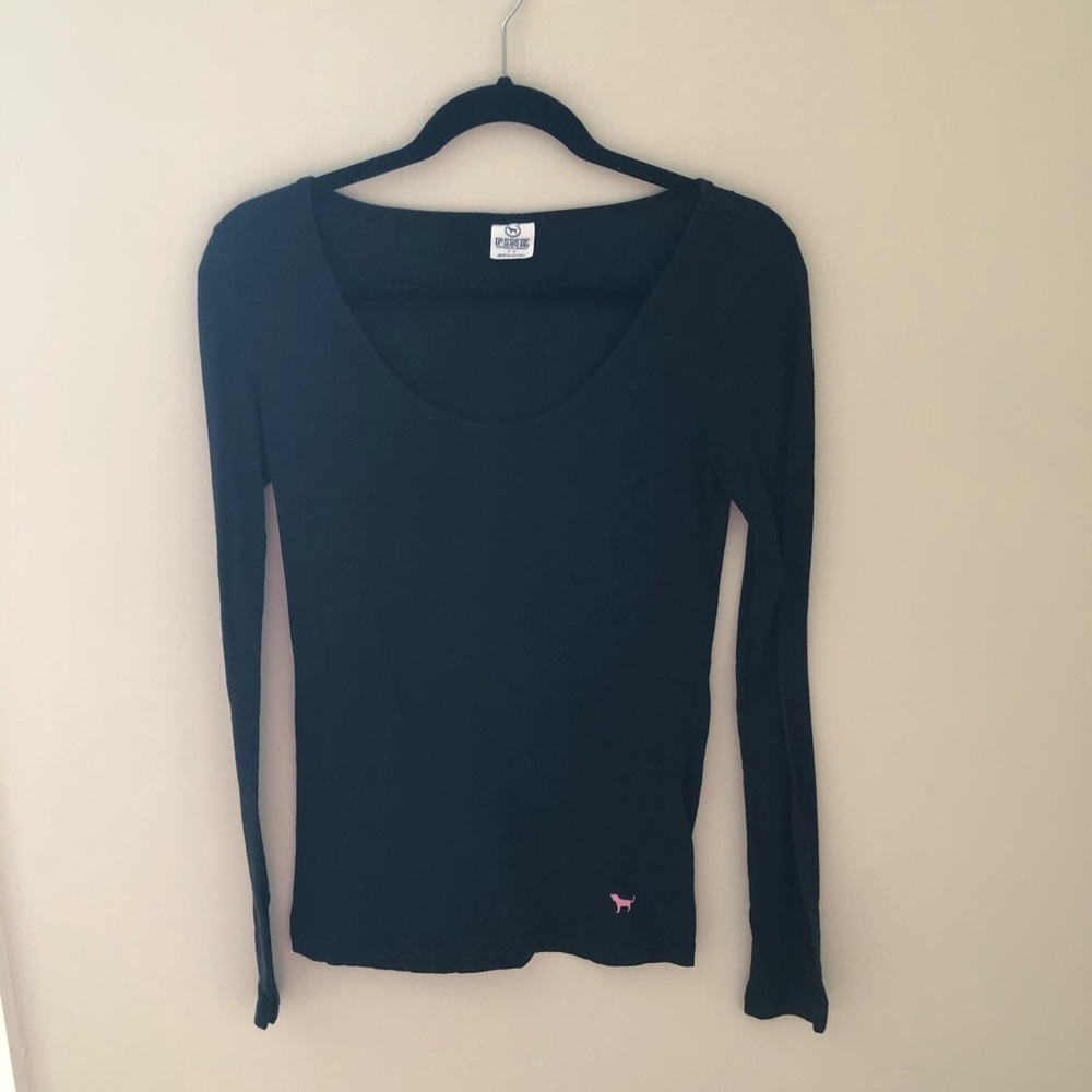 VS Pink Long Sleeve Top